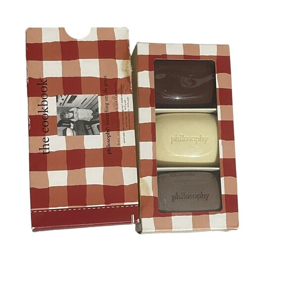 Philosophy Other - The Cookbook Bar Soap Trio Hot Toddies Soap Collection By Philosophy NOS